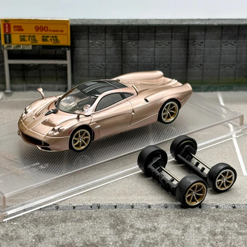 

Модель CM 1:64 Huayra с длинным хвостом, имитация литья под давлением сплава, модель автомобиля, коллекция, украшение для дисплея, игрушка в подарок