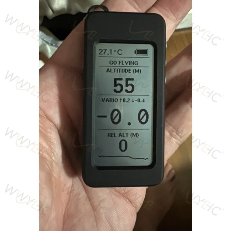 Portable Digital Altimeter Variometer with Sound Alarm Suitable for Paragliding Hang Gliding Outdoor Flight Sports