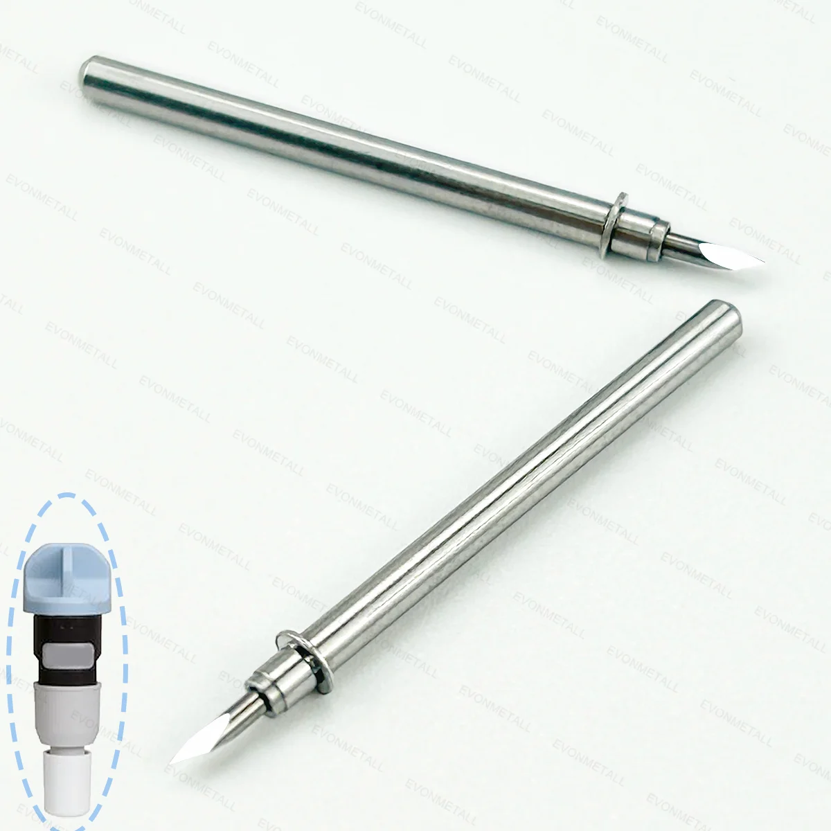 

2pcs CADXBLDV1 Vinyl Auto Blade for Brother ScanNCut DX Compatible With CADXVBKIT1 Holder Precision-Ground