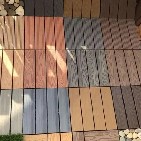 (3 artiklar) Miljövänligt WPC-golv för utomhusbruk, altan, UV-resistent 3D-träplastkomposit, balkong, trädgård, poolgolv 10 best sales kompositdäck utomhus - №5