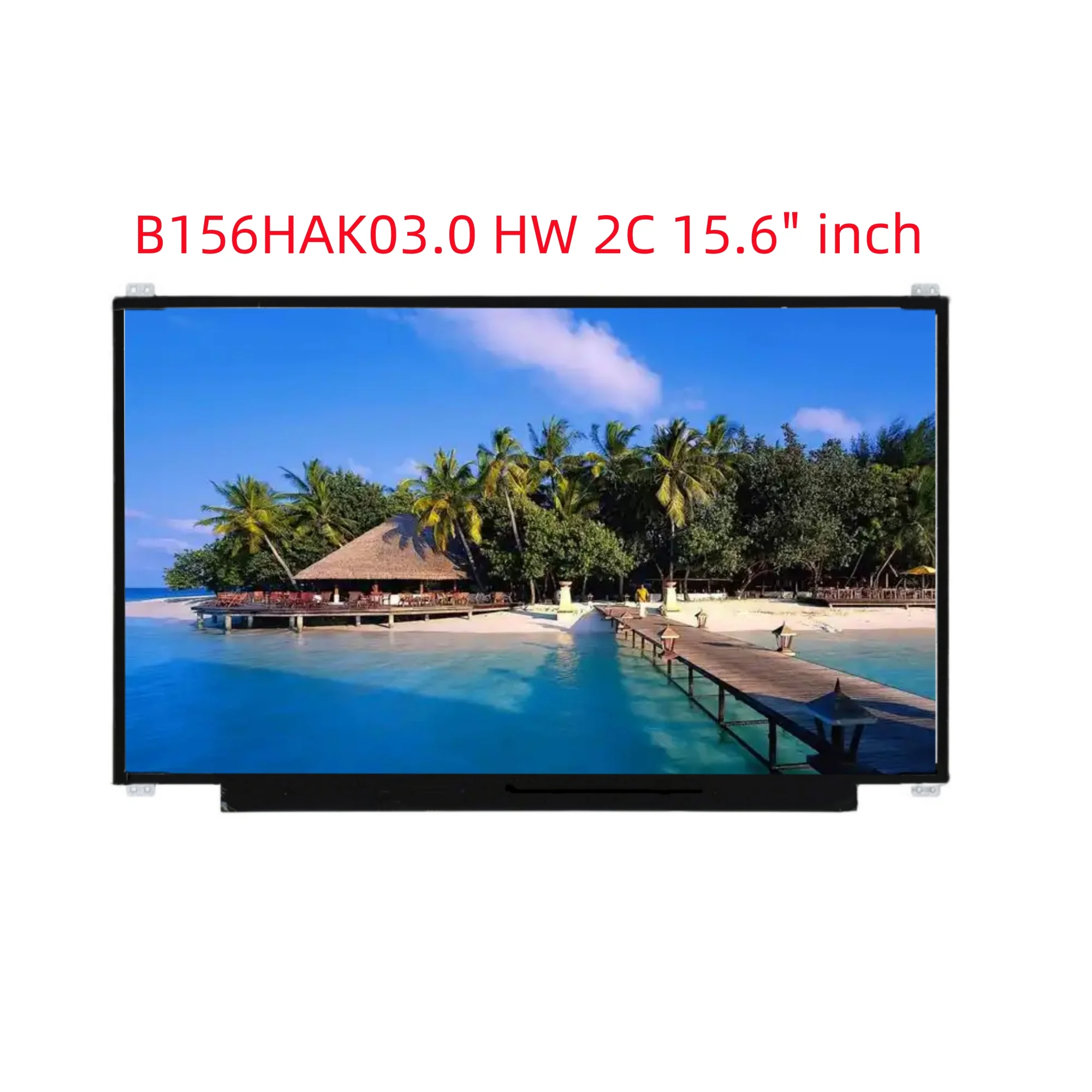 B156HAK03.0 HW 2C Panel de 15,6 pulgadas 1920 × 1080 40 Pin EDP atrix con pantalla táctil para portátil pantalla LED LCD