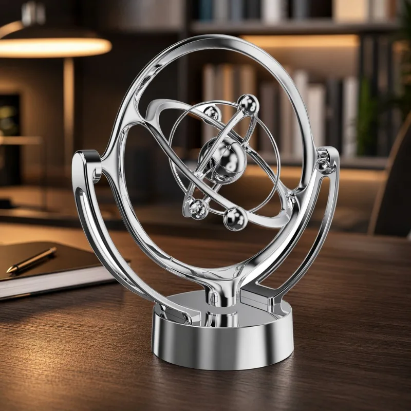 Earth Perpetual Motion Device, Cosmic Celestial Sphere Oscillation Magnetic Rotation Earth Rocking Device, Celestial Body Orbit