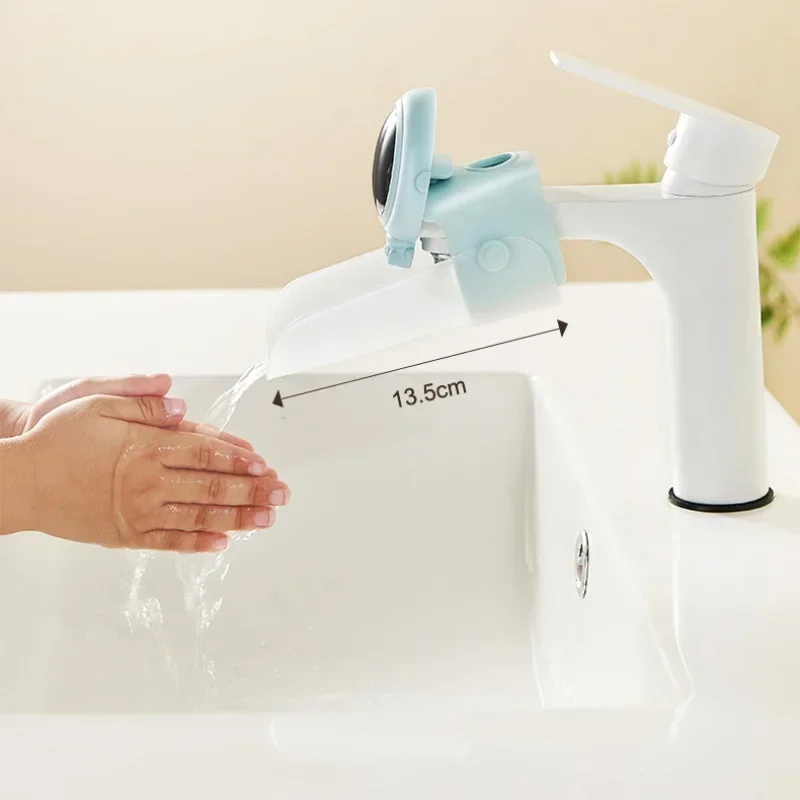 

Удлинитель для смесителя, детский силиконовый удлинитель для мытья рук с изображением Бога Тигра, брызгозащищенный удлинитель, водный канал