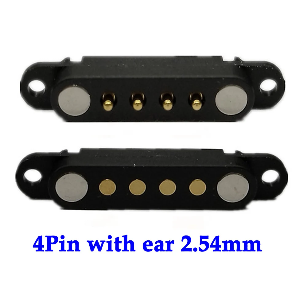 2P 3P 4P 5P 7P 8Pin DC Magnetische Pogo Pin Stecker Pogopin Männlich Weiblich 2A Wasserdichte Hohe Strom Federbelastete Steckdose