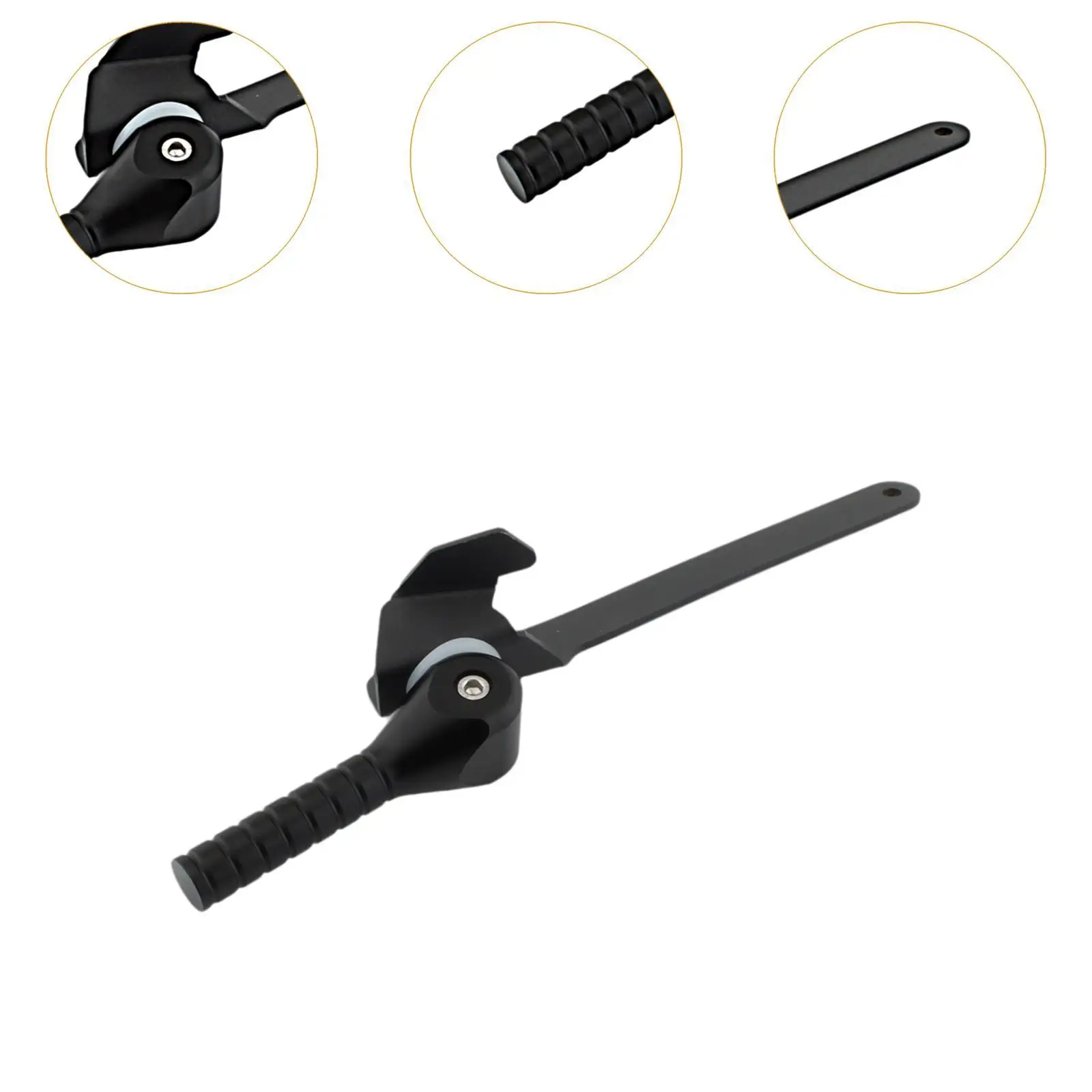 Foldable Aluminum Alloy Lift Handle Compact Motorcycle Accessory for BMW F800GS F850GS Adventure F900GS Adventure