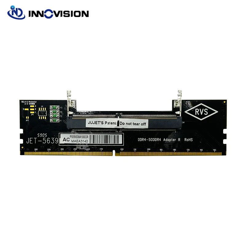 DDR4 Notebook Memory Ram to Desktop Memory Connector Adapter Card Laptop 260 Pin SO-DIMM to Desktop 288 Pin DIMM DDR4 Adapter