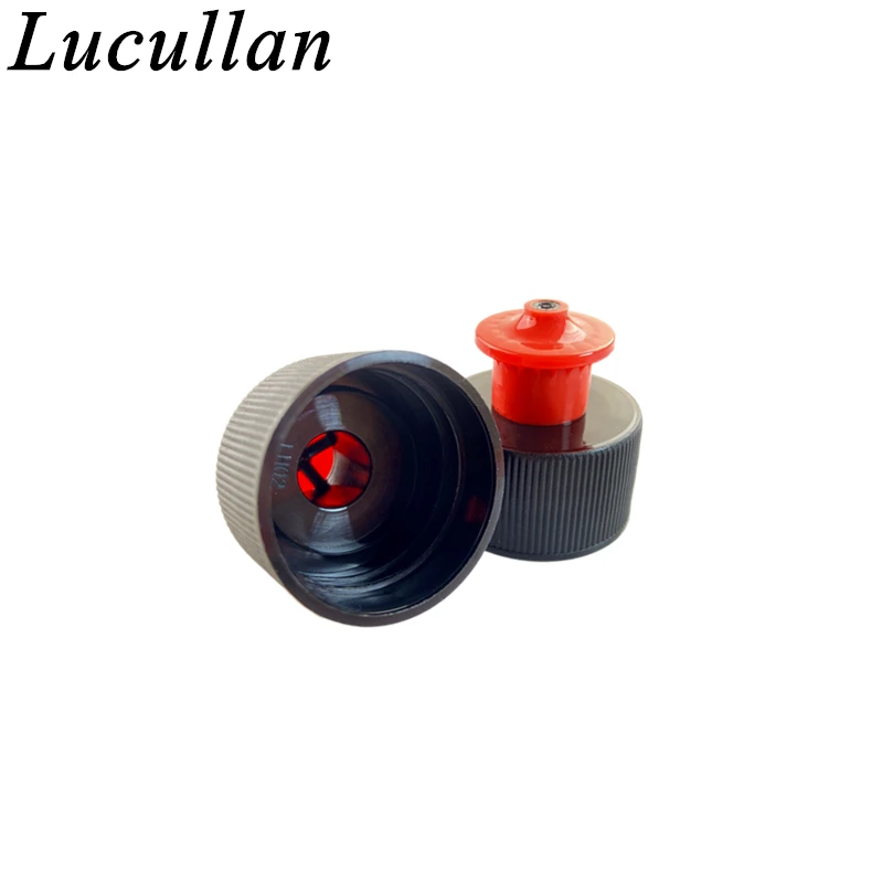 Lucullan 28mm Auto pflege Wachs/Reifen Glanz Flasche Pull Top Caps tragbare Flüssigkeits spender Detail lierungs werkzeuge