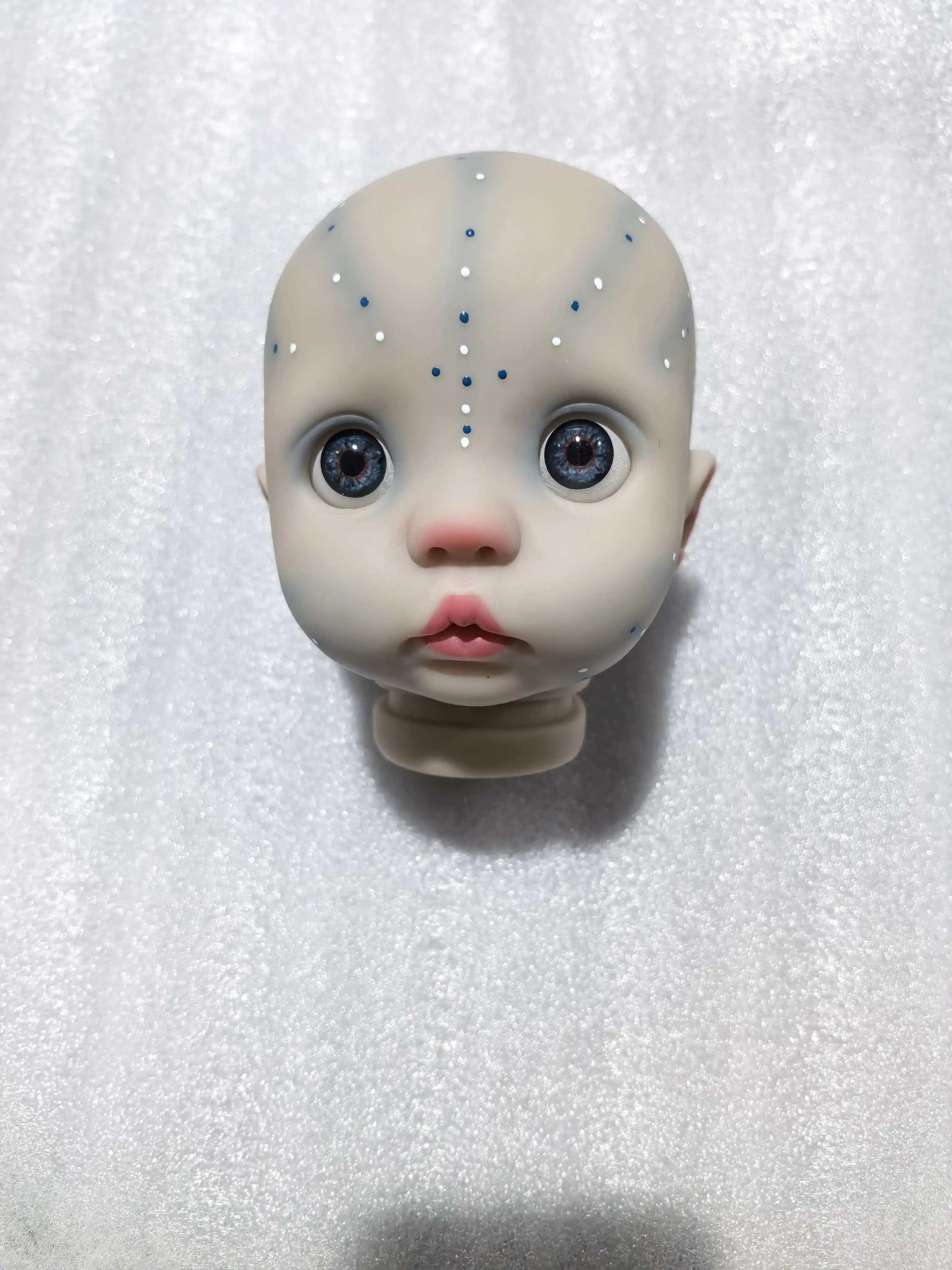 NPK 16inch Already Painted Doll Kit Peeka in Avatar Version come with Cloth Body and Belly Plate