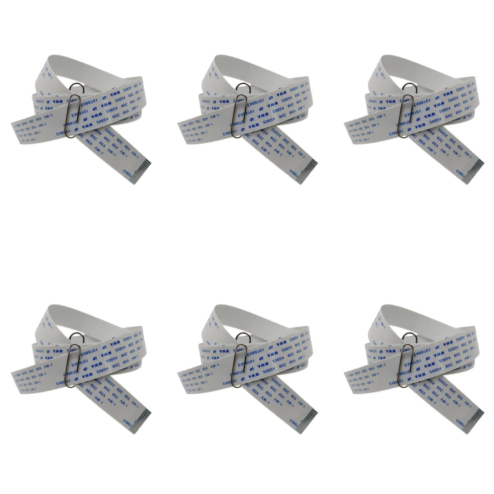 6pcs 905 934XL 935XL Printhead Cable For HP 6961 6962 6970 6800 8026 C2P18-30001 8020 6800 8023 6812 6979 6815 8028 8022 6825