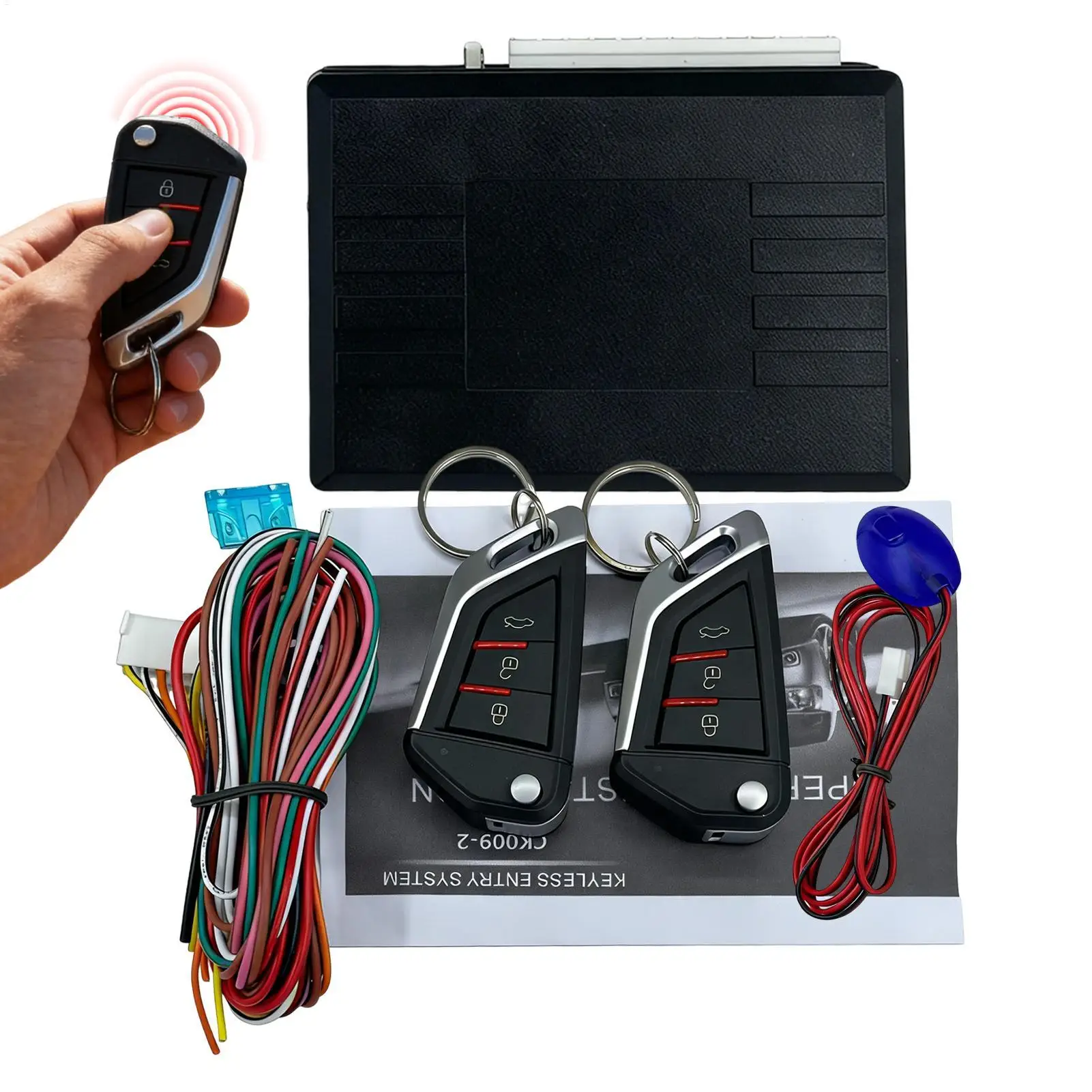 

Keyless Entry Car Kit 24V Anti-Theft Security Device Door Lock Keyless Entry System For Automotive SUV Truck Parking Lot