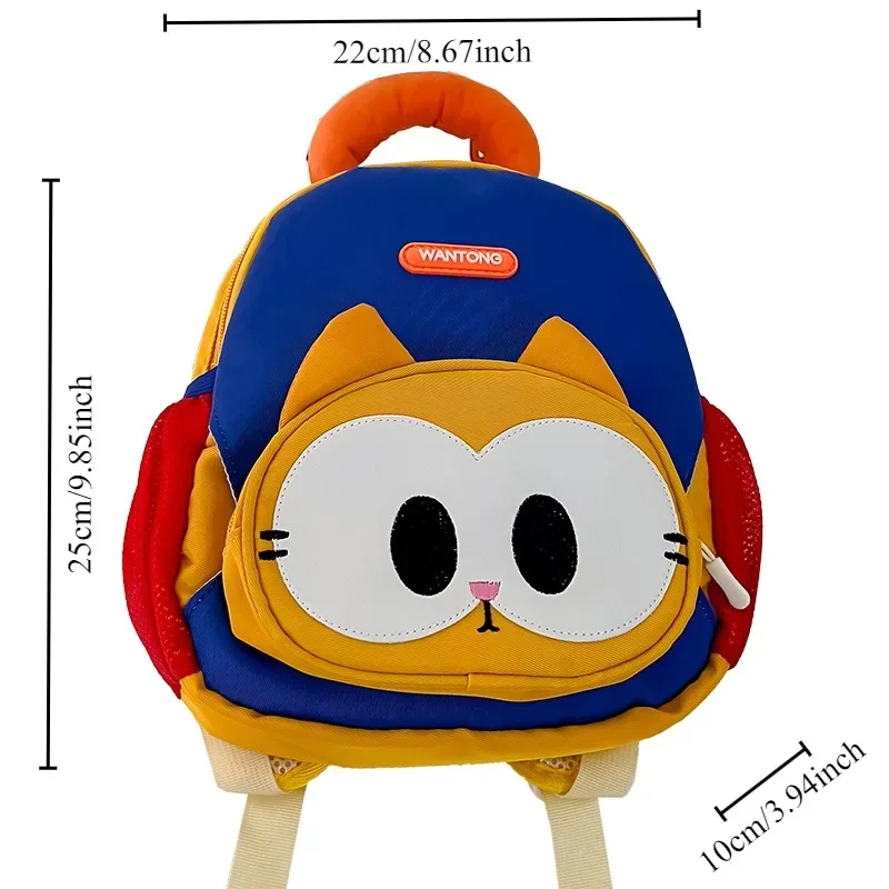 Jardim de Infância Animal Schoolbag, Cartoon Lazer Moda, Panda, Alta Capacidade, Bolsa De Ombro Das Crianças, Bolsa De Escola Kawaii, Homens e Mulheres