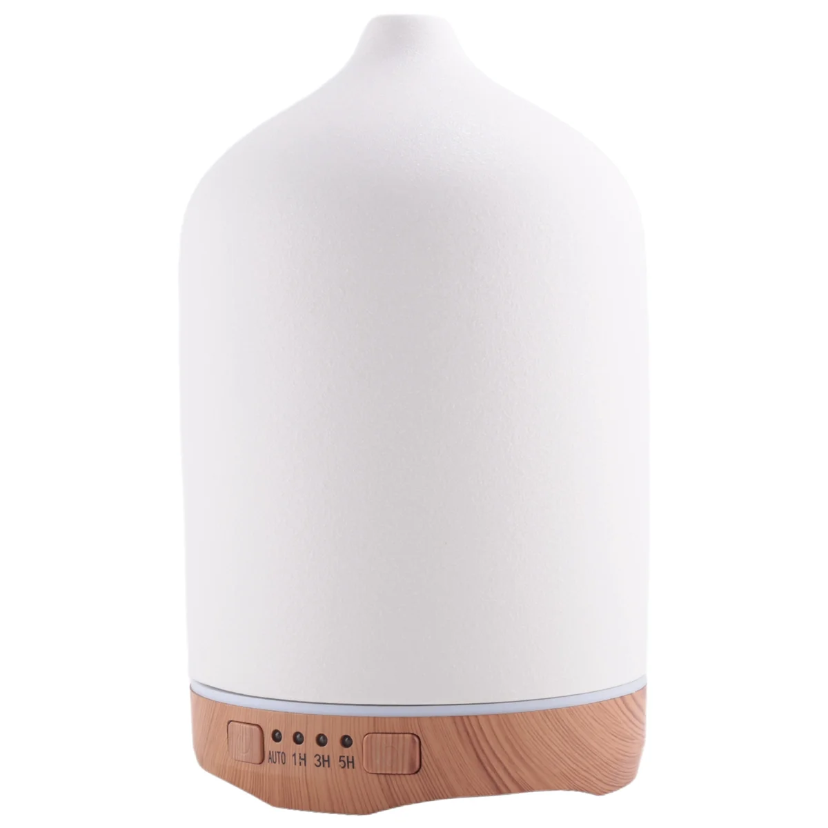 アロマテラピー-エッセンシャルオイルディフューザー,空気加湿器,7色LEDライト付き,家庭用セラミックディフューザー,USプラグ,250ml