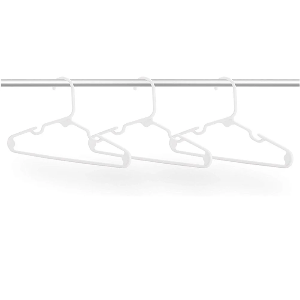 

20Pcs Plastic Clothes Hangers Non-Breakable Skid Resistant for Wardrobe Home Clothes Coats Fashion Hangers