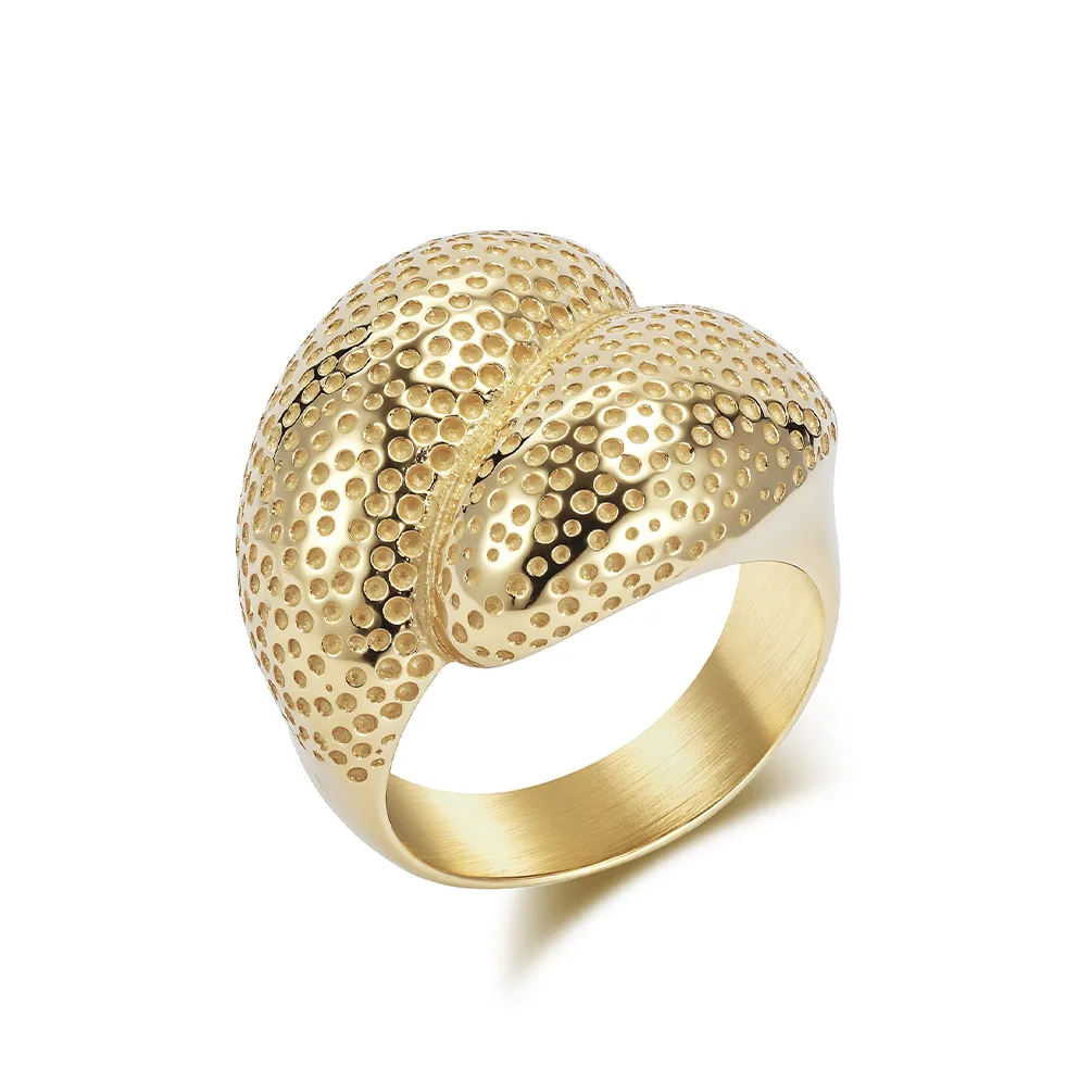 

Unique Fashion Stainless Steel Ring for Women And Girls Size 6-10 - Finger Jewelry Gift for Christmas Birthday Party