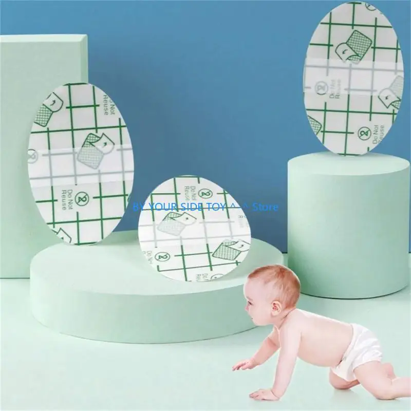 مجموعة واحدة من رقع الأذن المقاومة للماء للاستعمال مرة واحدة، غطاء أذن الطفل لركوب الأمواج والغطس والرياضات المائية وواقي الأذن