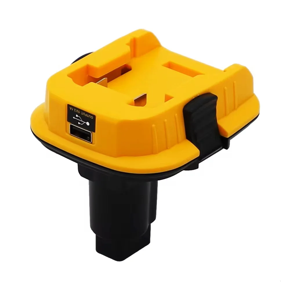 NEW DCA1820 Battery Adapter Converter for DEWALT 18V Tools 20V Max Lithium Ion On On Battery DCB204 DCB205 Power Function USB