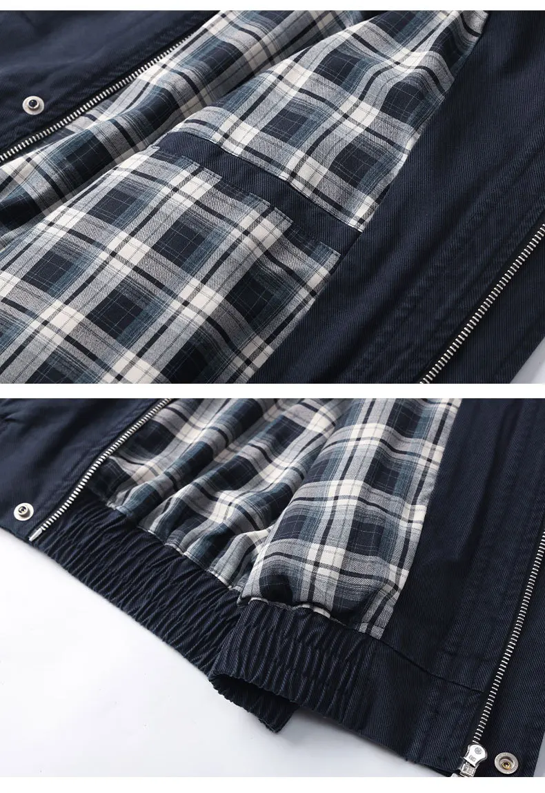 سترة منفوخة قصيرة أمريكية عتيقة للرجال ملابس الشارع الكورية موضة فضفاضة غير رسمية سترة البضائع Cityboy معطف ياباني ملابس خارجية