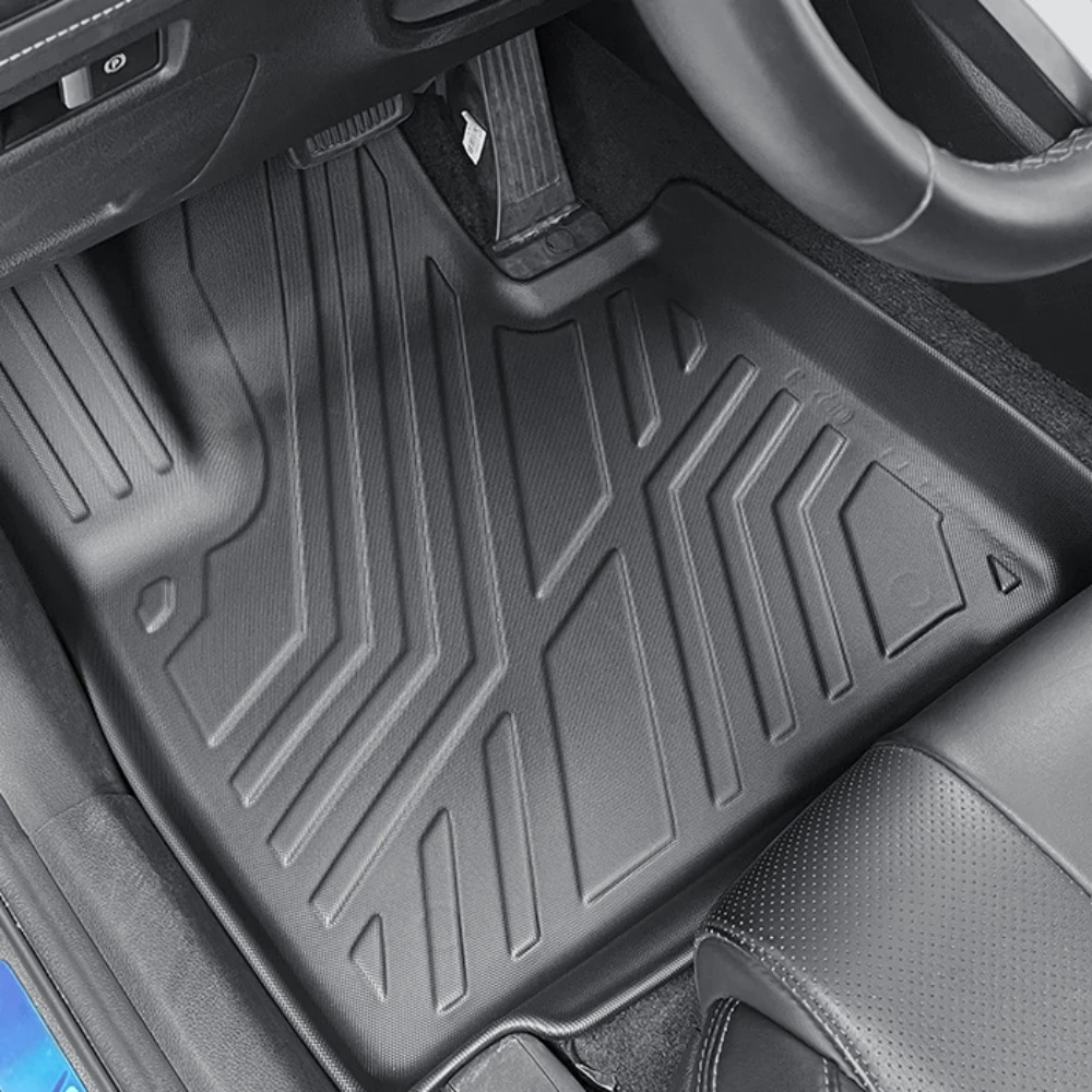 Für Hyundai i30 N 2021-2025 RHD i30 Limousine N Autoteppiche Kofferraummatte Rückenlehnenmatte Allwetter-TPE 3D-Fußmatten Gas – Detail 3
