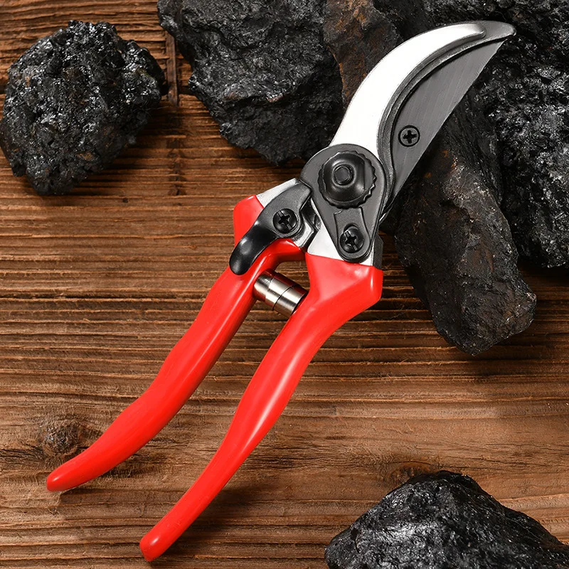 Damaly,Ergonomic Heavy-Duty Carbon Steel Pruning Shears - Sharp, No-Assembly Required for Effortless Garden Trimming