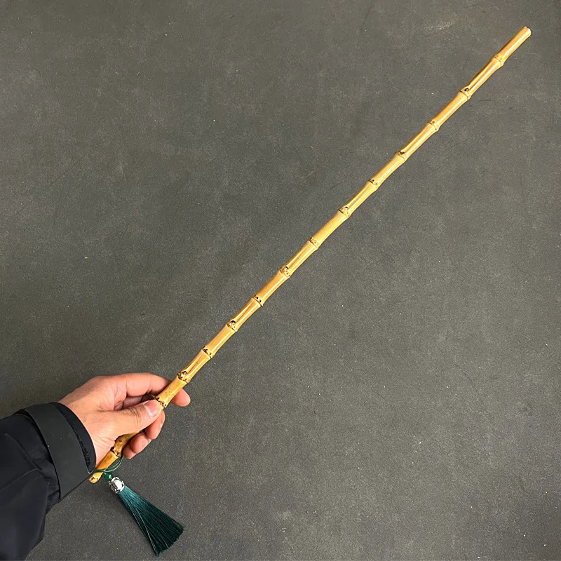 

LTT whip bamboo root strip solid home teaching stick ruler