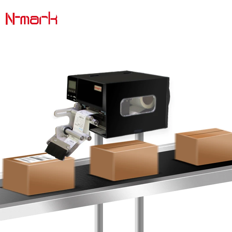 

N-Mark Label Print Auto Peeling Machine And Rewinder .