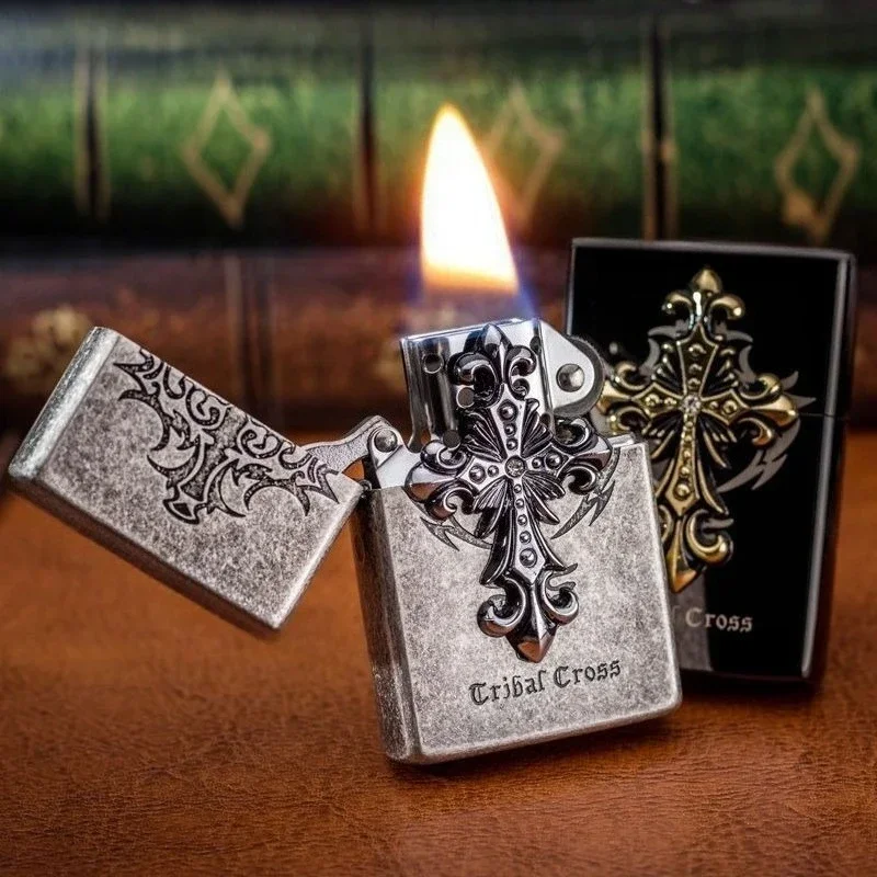 ZORRO Classic  Lighter, Available in Multiple Carved Options, Smoking Accessories, Men's Gift Gadgets for Men Smoke Accesoires