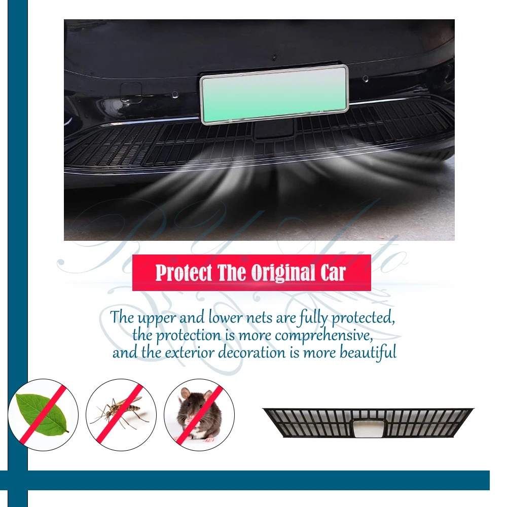 ตะแกรงกระจังหน้ารถยนต์สำหรับ Dongfeng eπ Ace Yipai 008 ปี 2024 2025 2026 แผ่นกันฝุ่น แผ่นกรองอากาศ ชุดอุปกรณ์ตกแต่งรถยนต์