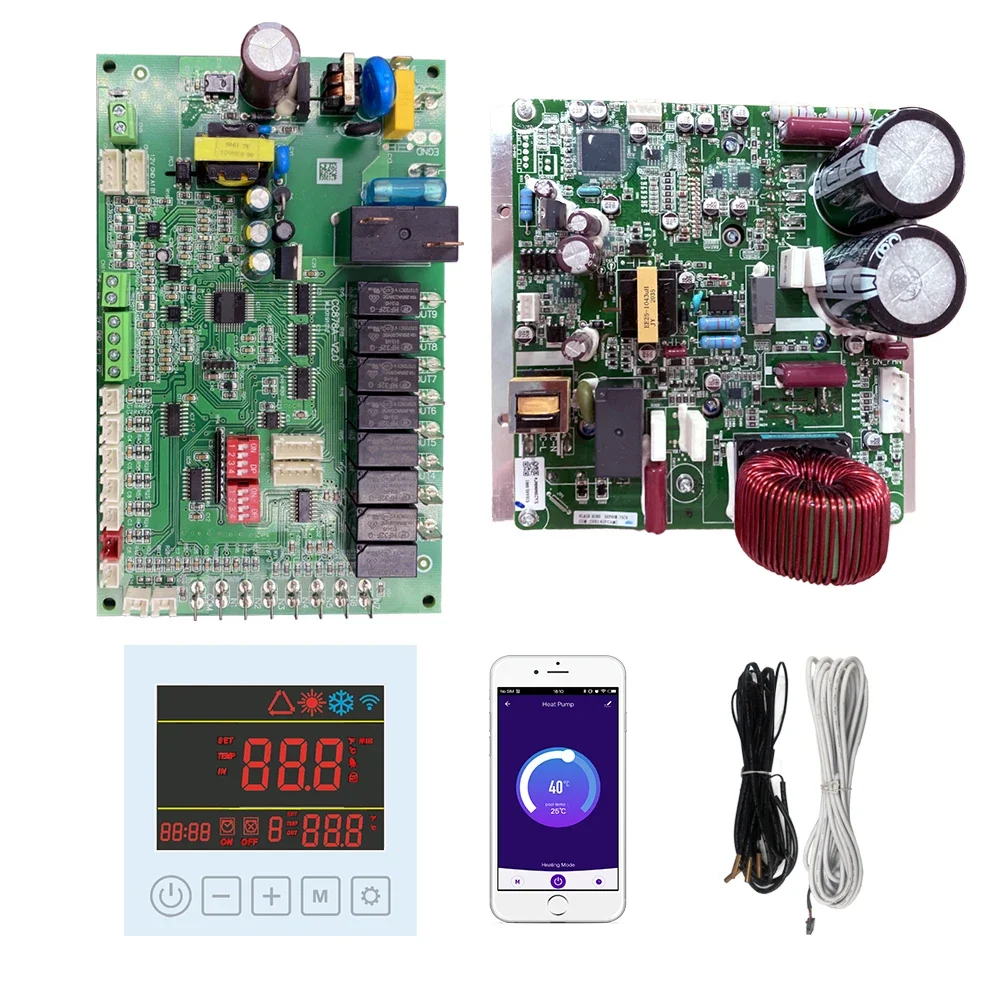 Controller della pompa di calore Eev, Controller della pompa di calore della piscina Inverter scheda Pcb Tuya