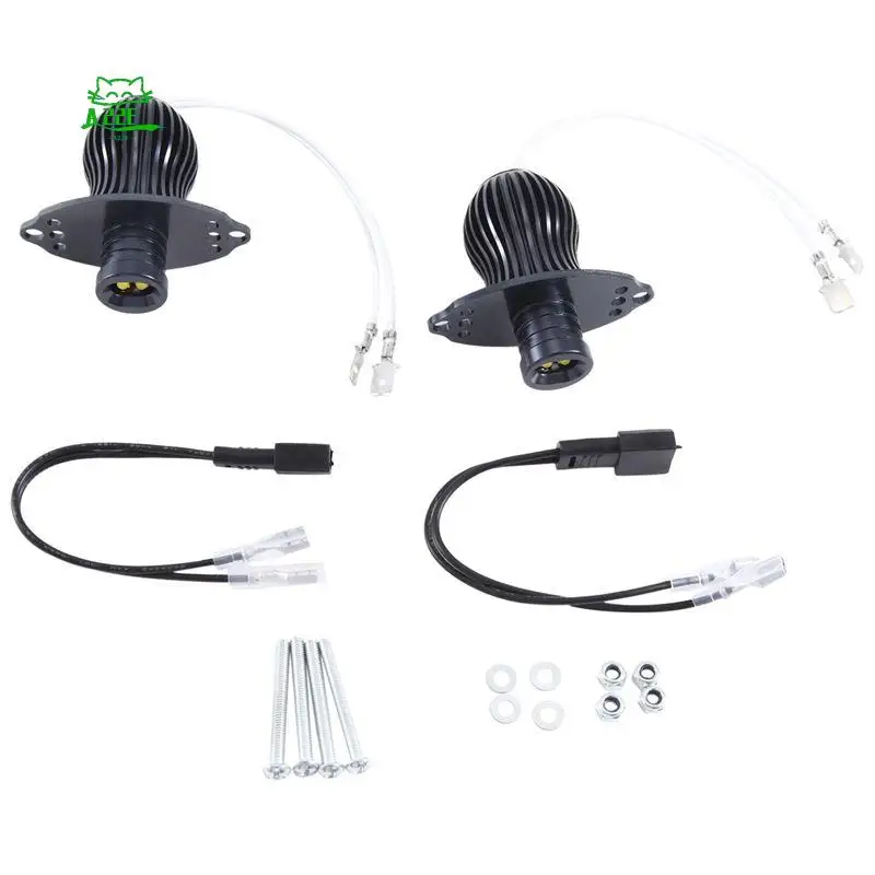 

A22E-2PCS LED Angel Eye Marker Bulbs 20W Xenon White High Power LED Light For BMW E90 3 Series 2006-2008