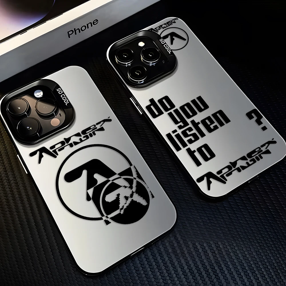 A-Aphex T-Twin Phone Case for Samsung Galaxy A37 A57 A17 A07 A16 A06 A35 A55 A25 A05S A15 A56 A54 A36 A34 A24 A26 4G 5G Cover