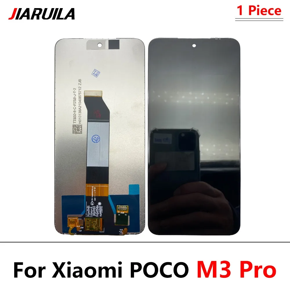 Layar LCD Poco F1 M3 X3 Pro X3 GT, rakitan Digitizer layar sentuh tampilan LCD Pocophone F1