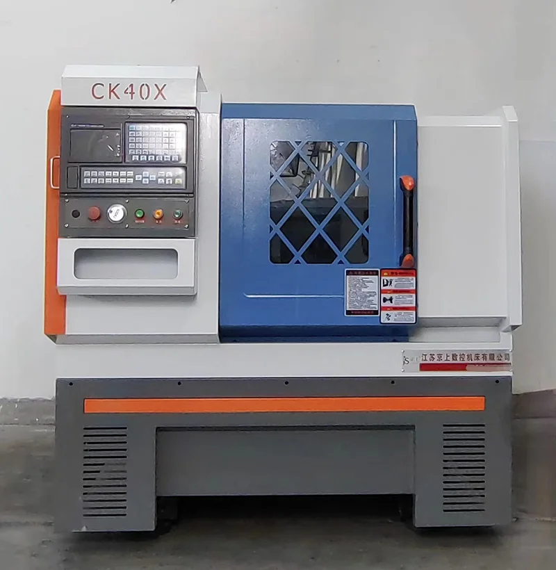 High precision Factory sale CK40X line rail CNC Lathe machine tool instrument lathe wide number system small miniature