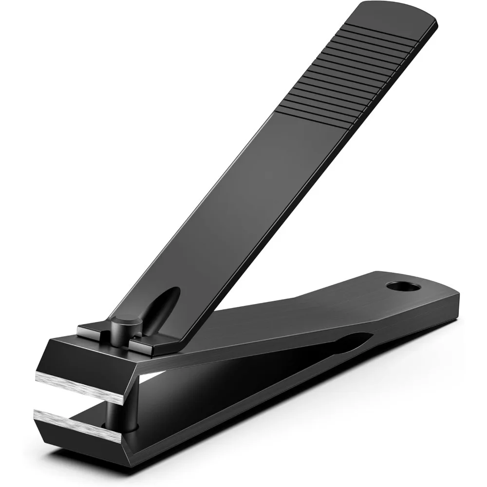 

Heavy Duty Straight Blade Nail Clippers for Thick Toenails, Professional Stainless Steel Fingernail Toenail Clippers Trimmers -