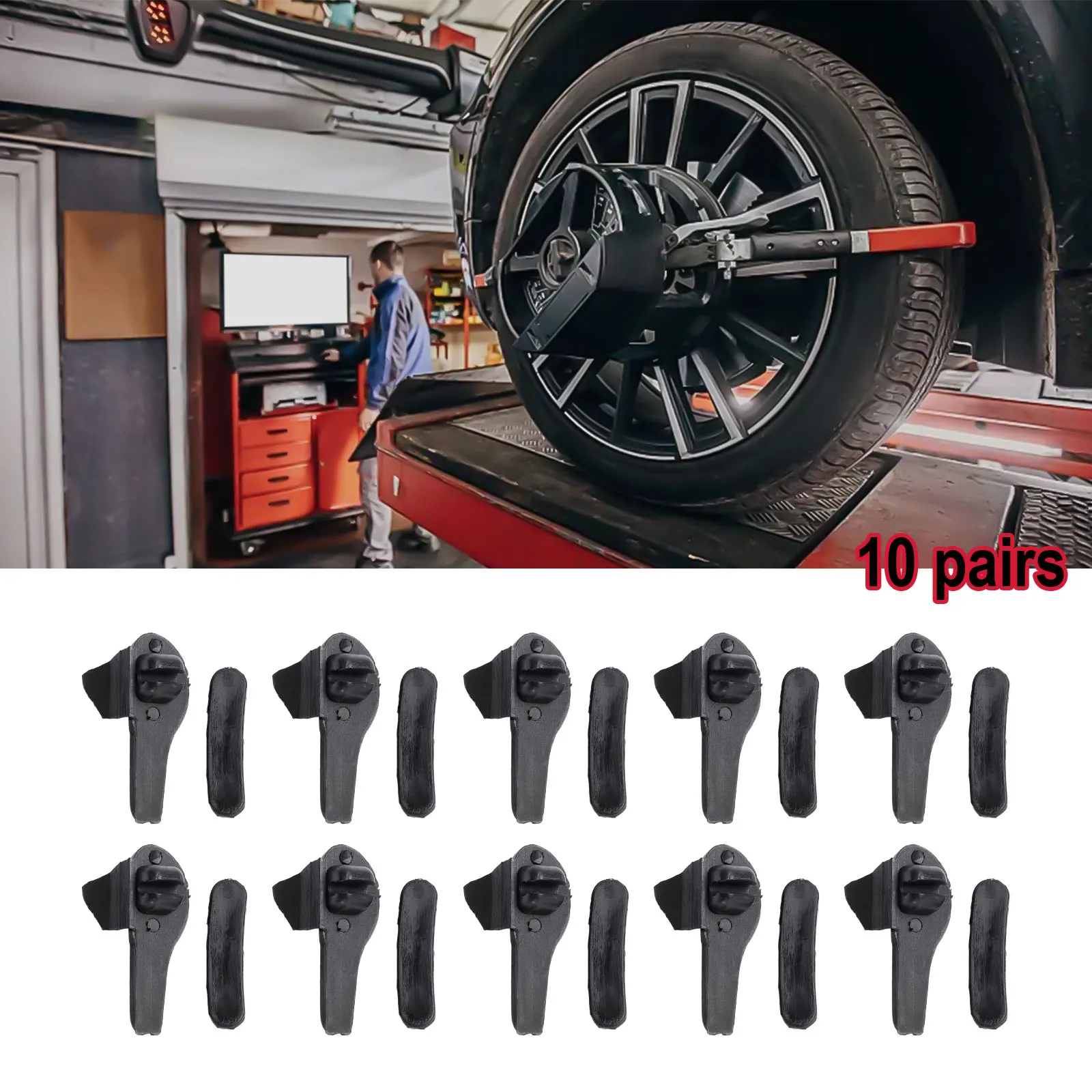 

Nice Practical Tyre Head Tyre Disassembly Head Parts Exquisite Nylon Plastic Demount 10 Pairs Bird Bead Breaker