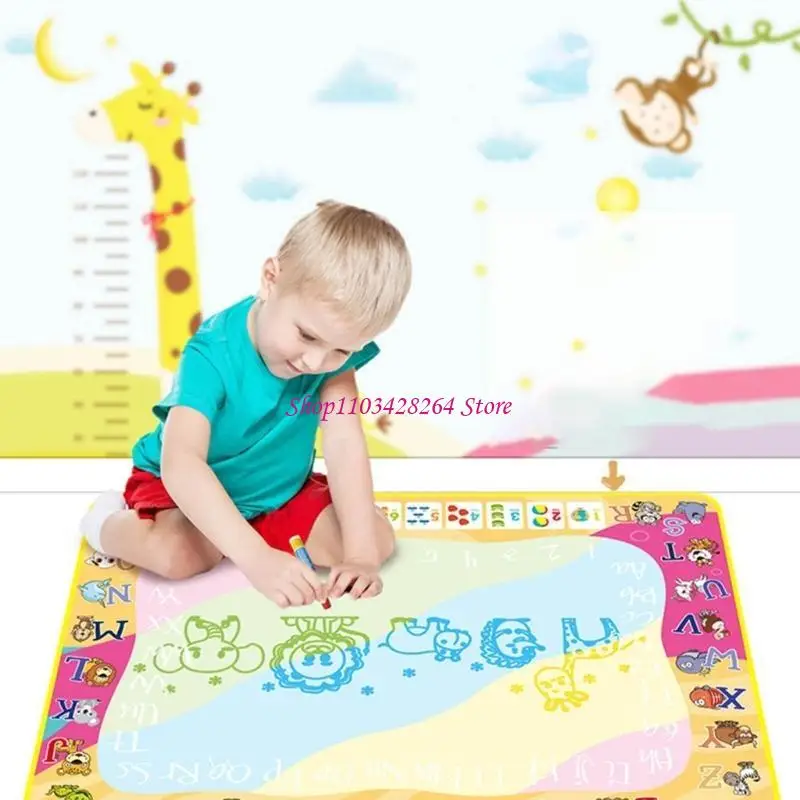

Детская обучающая игрушка Aqua Magic-Doodle-Mat для рисования на холсте, обучающая игрушка для мальчиков и девочек