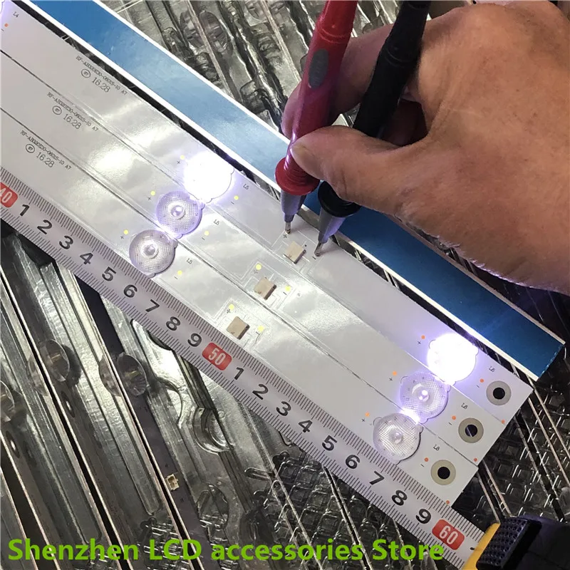 Rf-ab320e30-0601s-10 595 مللي متر 6LED 32 بوصة استخدام LCD TV الخلفية بار الألومنيوم 100% جديد