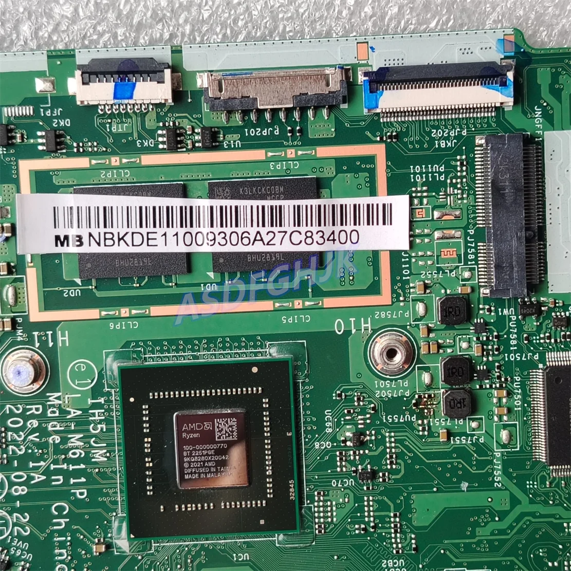 Nbkde11009 nb. kde 11,009 für acer aspire A315-24P laptop motherboard mit R5-7520U und 16gb ram ih5jm LA-M611P test ok