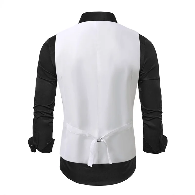 Fashion Luxury Sequin Suit Vest for Men , Loose Splicing Top , 2025 Singer Pianist Stage Performance Dress Waistcoat