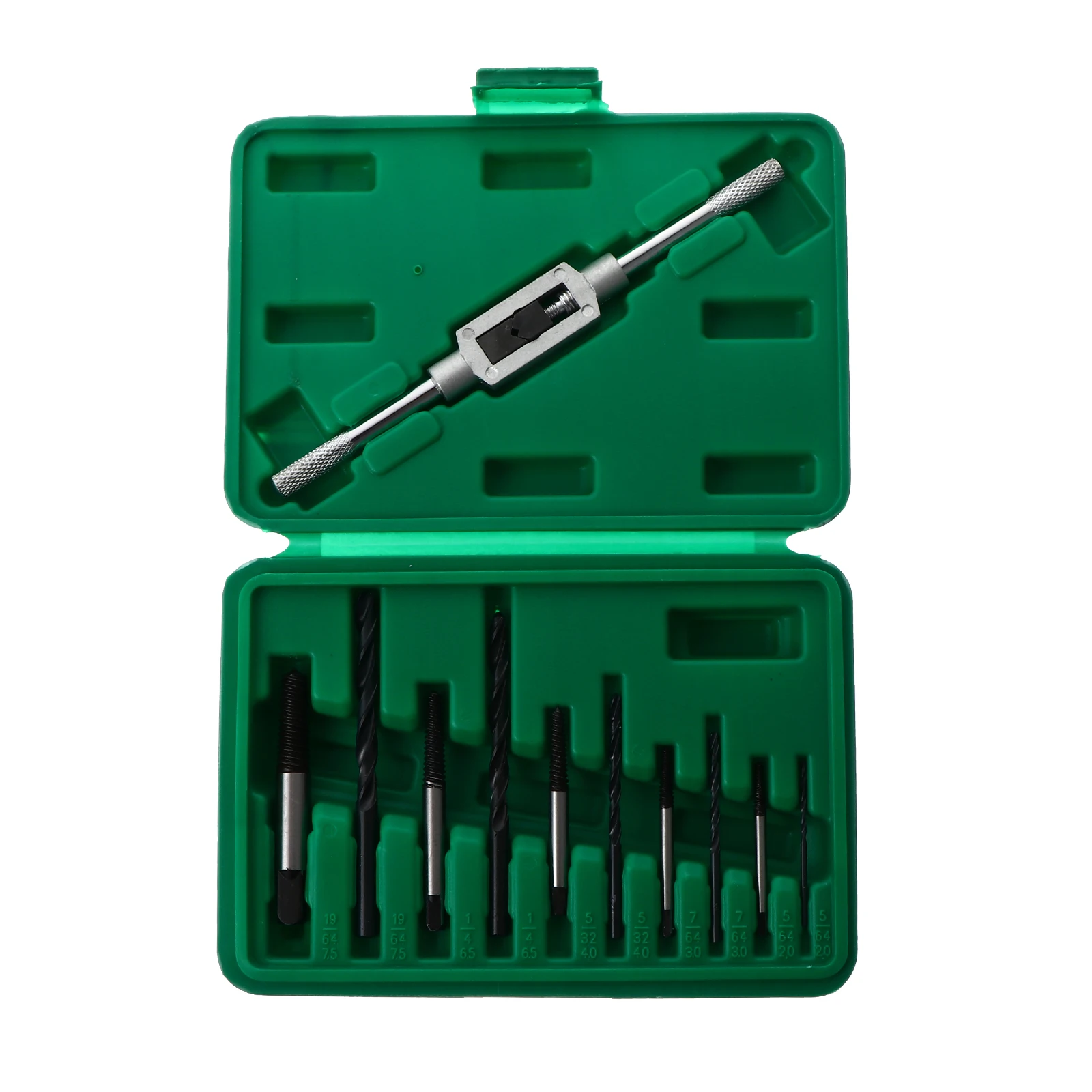 

11pcs HighSpeedSteel DrillBit Set BrokenBolt Extractor ScrewKit DurableLongLife AggressiveSpiralFlute DamagedStripped
