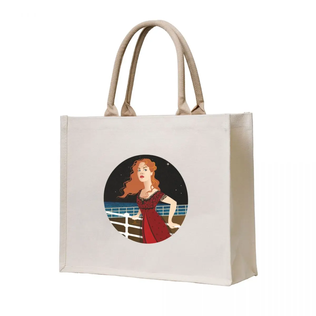 

The night Rose met Jack Tote Bag Shopper woman shopping bag foldable reusable bag custom fabric