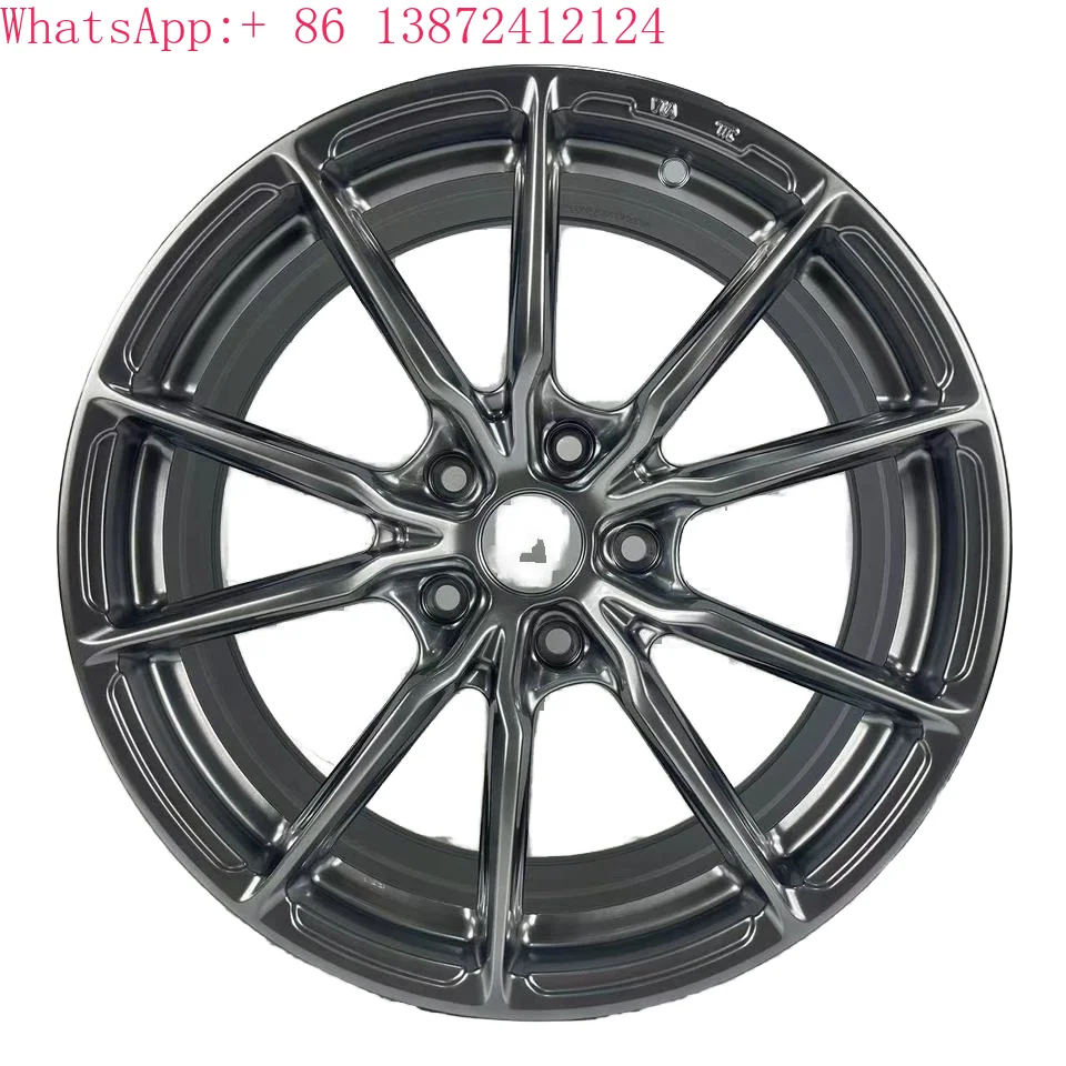 

New 18-19 Inch Hyper Black Aluminum Alloy Wheels 19 Inch PCD114.3 Passenger Car Rims for Audi VW Honda 18 Inch 5X112