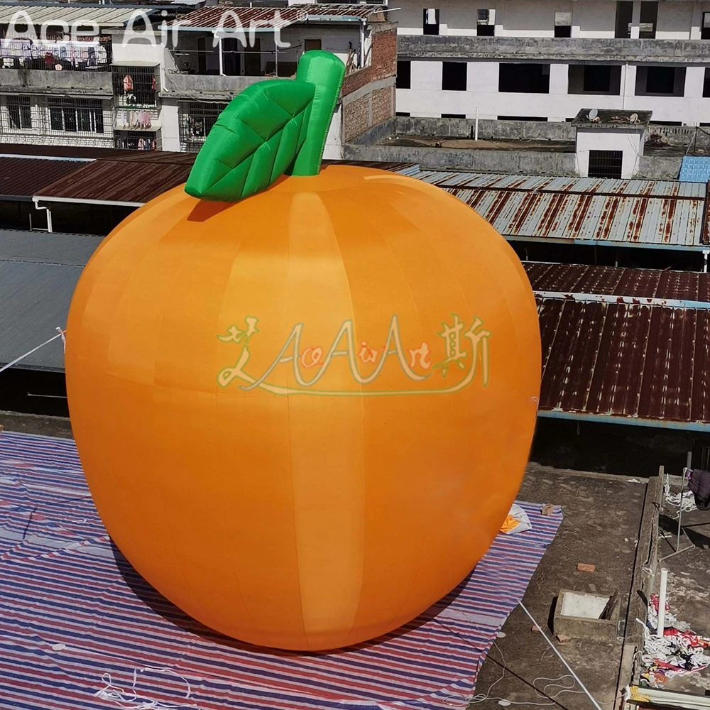 Giant Inflatable Orange Fruit Decoration Inflatable Plant & Fruit Model for Events, Parties & Exhibitions