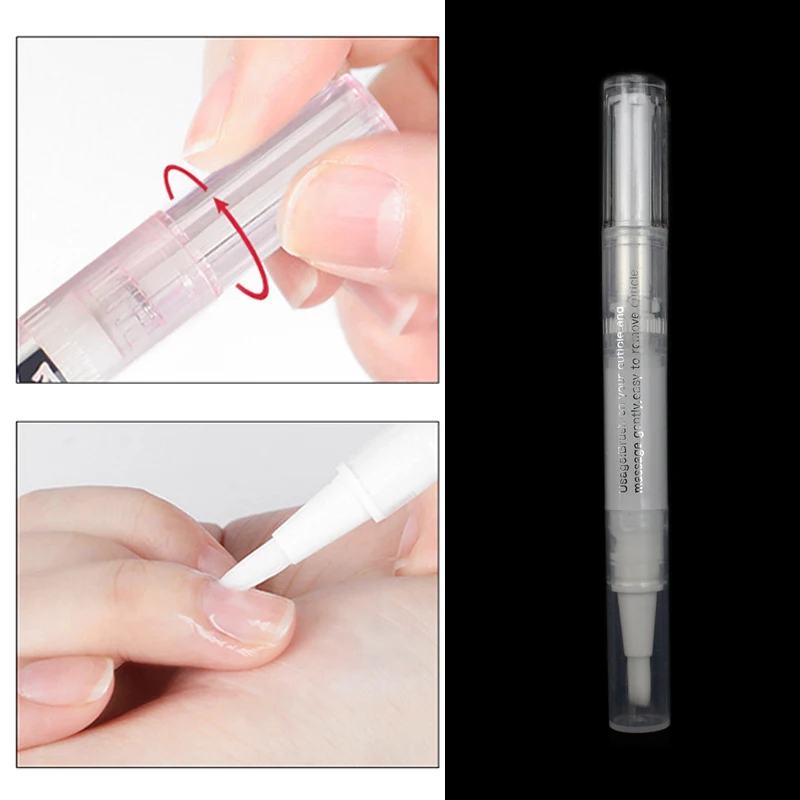 1pcs 3ml Nail Treatment Nail Oil Pen Nail Cuticle Remover Liquid Nail Health Growth Nail Repair Serum Nail Care Tool