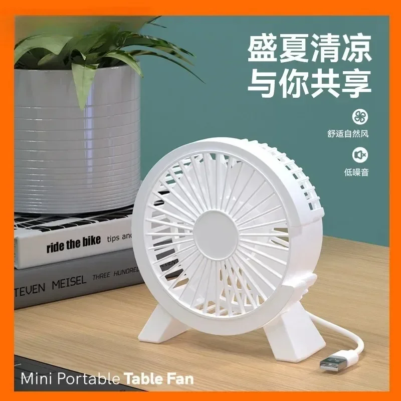 newElectric Mini Fan Portable Cooling for Laptops Silent Usb Fan for Home Office outdoor Desktop Cooler Camping Air Mini Applian