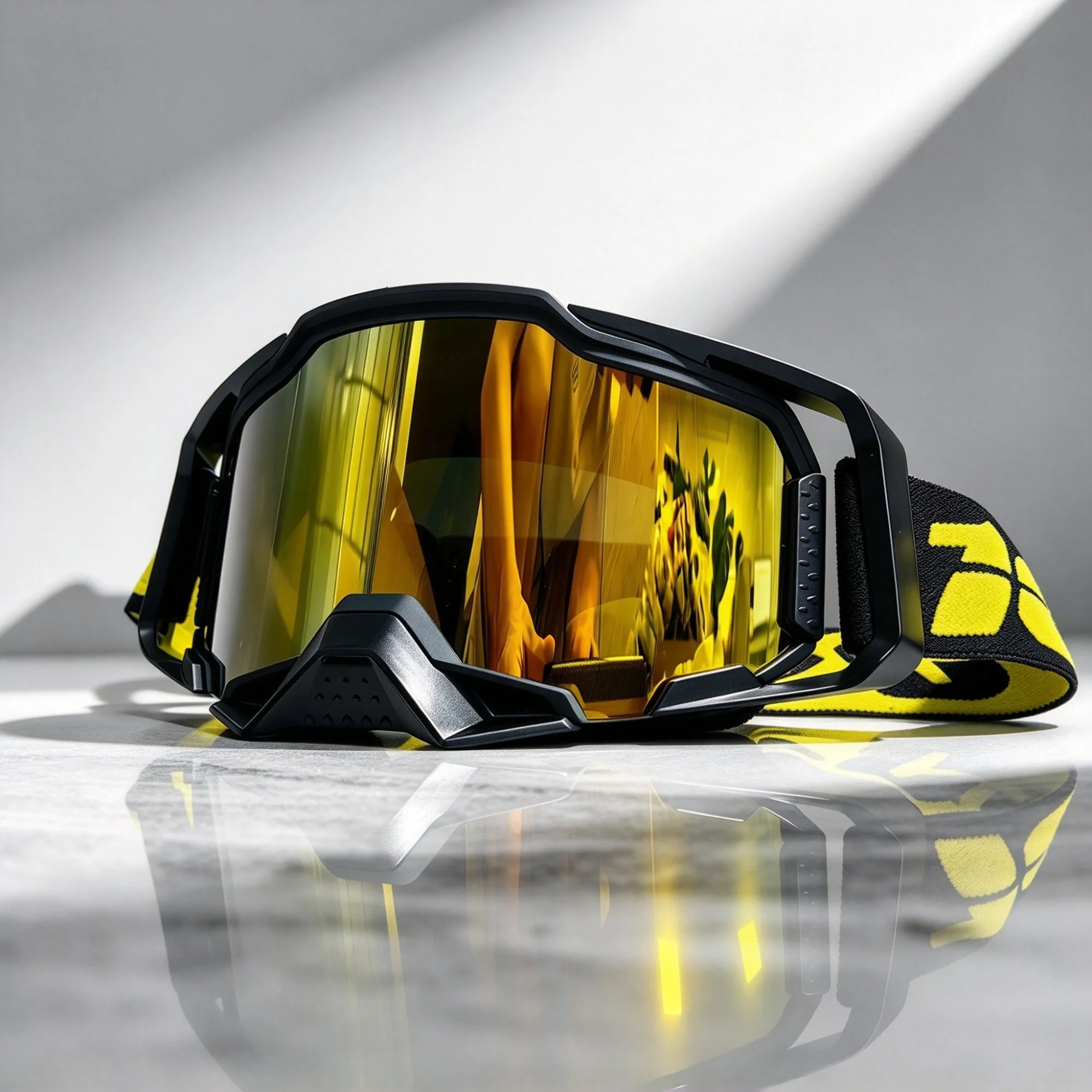 Motocross Helmet‑Wear Goggles, Anti‑Scratch Dust‑Resistant Dirt Bike Enduro Eyewear Motorcycle Riding Glasses
