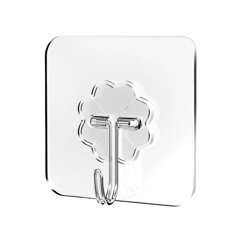 Transparent Hook Heavy Duty Wall Hanging Household Hook For Outdoor Kitchen Door Household Storage Holder Door Wall Hanger Hooks
