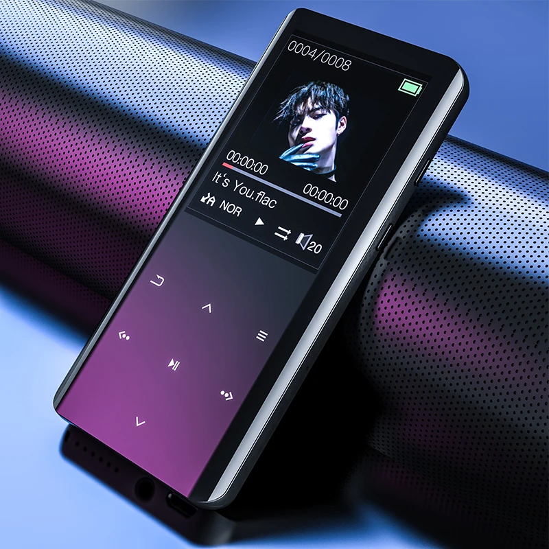 RUIZU D25 Player With Bluetooth 5.0 Smart Touch Screen Lossless Audio Music Player Support Speaker TF Card 16/32G Smart Walkman