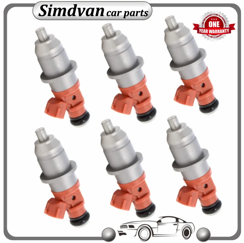 6PCS For Yamaha Outboard HPDI 150-200 HP Fuel Injector Nozzle E7T25071 68F-13761 68F-13761-00-00 E7T05072 E7T25080 68F137610000