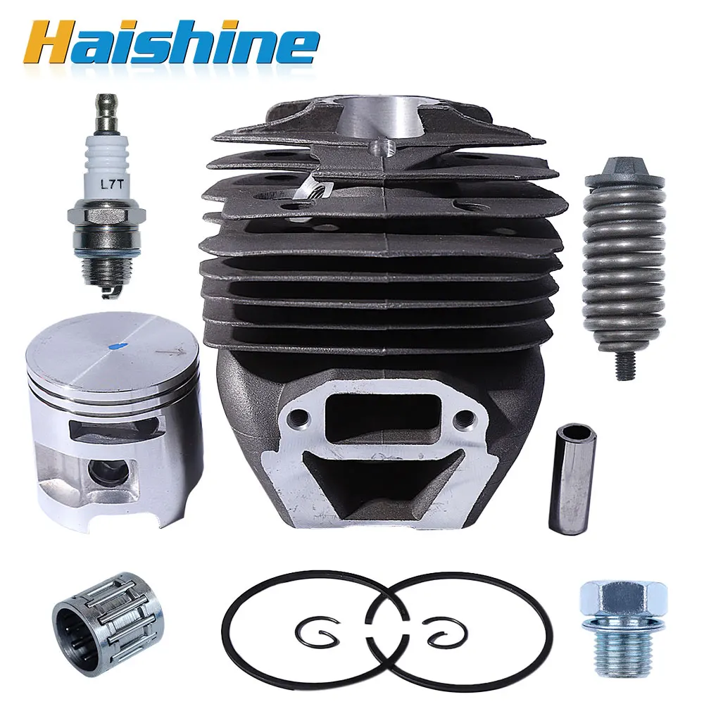 51mm Cylinder Piston Kit For Husqvarna 570 570XP 575 575XP Chainsaw Needle Bearing Spark Plug 5372541-02 525839402 537254502