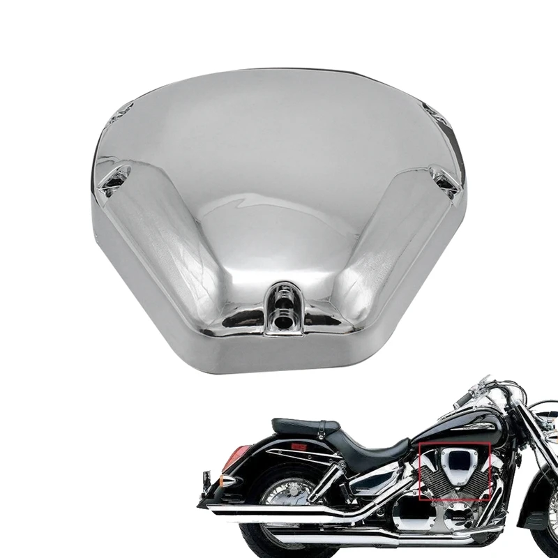 For Honda VTX1300 VTX1800 2002 - 2009 All Models Chrome Air Filter Cover Intake Air Cleaner Box Cover Cap